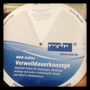 Verweildauerscheibe